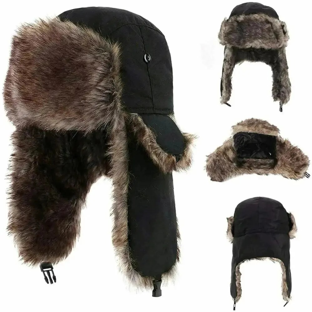 Winter Trapper Hat - Gorro de Invierno para Hombre, Estilo