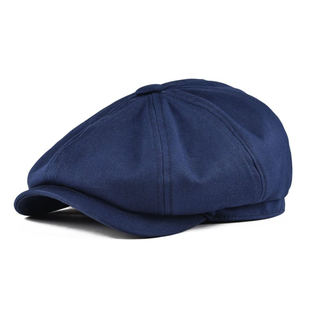 Dad Hat Cotton - Gorra BOTVELA Newsboy, sombrero de sarga