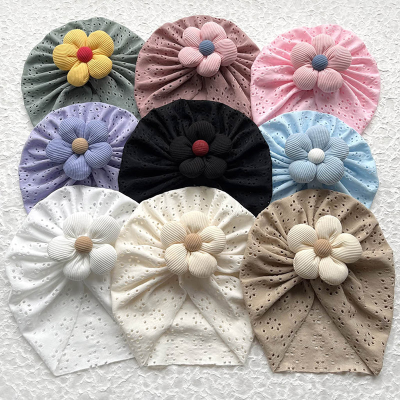 Gorro turbante con flores 3D p - Dad Hat Cotton reseña y precio