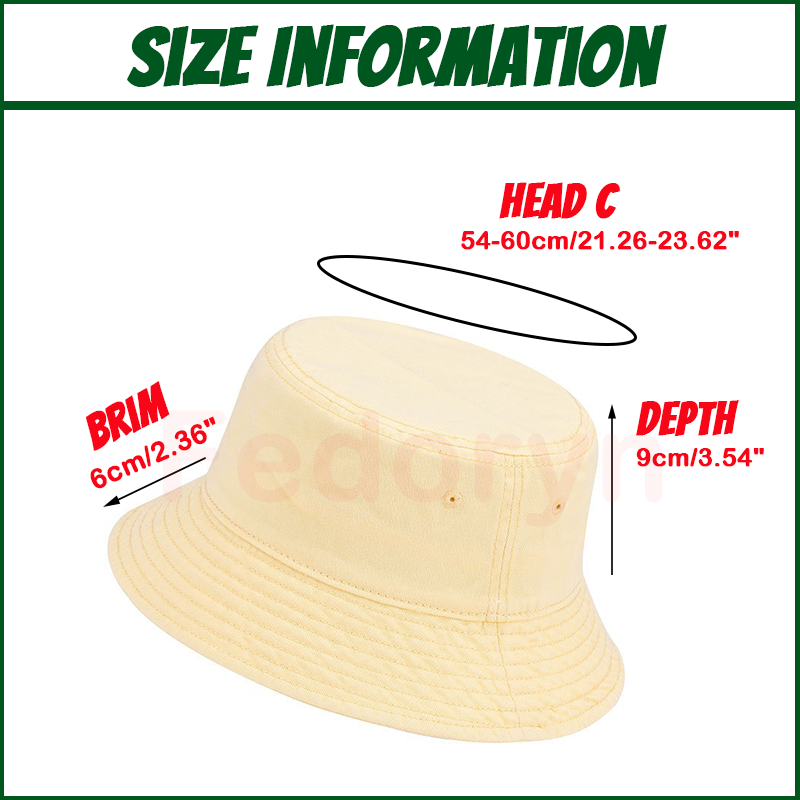 Sombrero de Pescador Personali - Bucket Hat Cotton reseña y precio