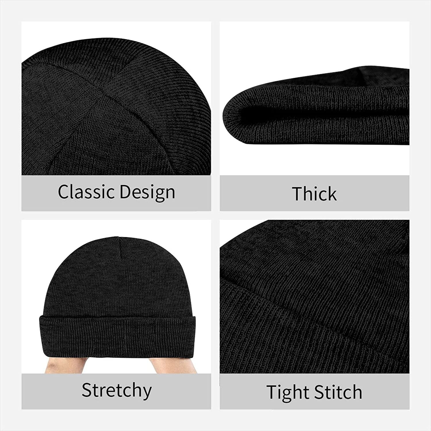 Gorro de pastor alemán con cor - Beanie Cuffed Knit reseña y precio