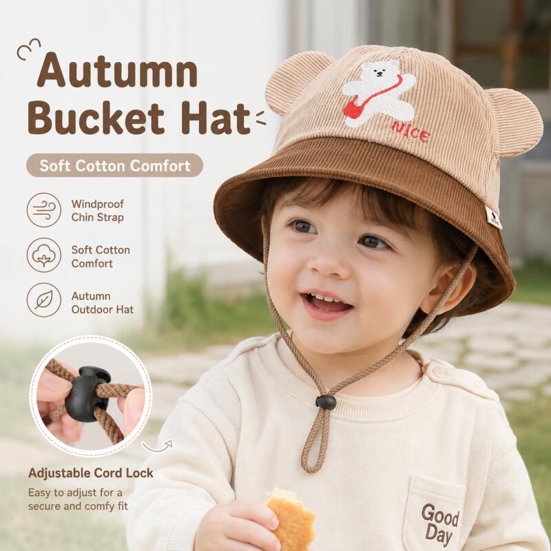 Sombrero de Pescador para Niño - Bucket Hat Cotton reseña y precio