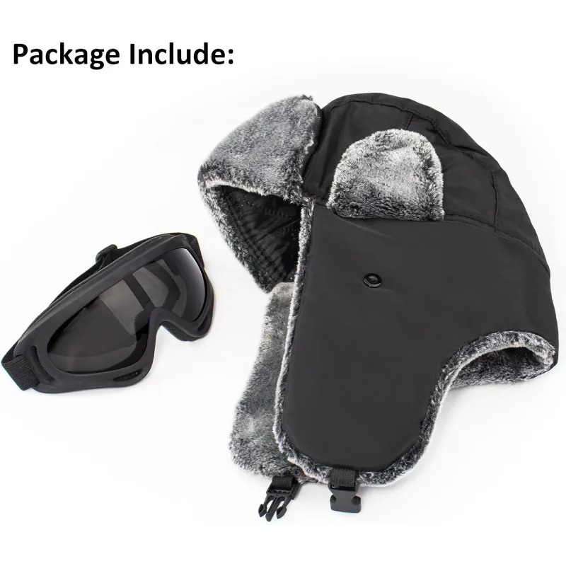 Gorros militares Ushanka del e - Winter Trapper Hat reseña y precio